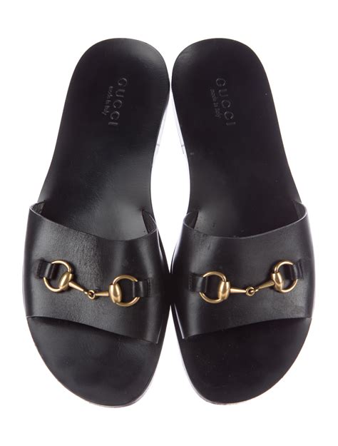 gucci horsebit slide